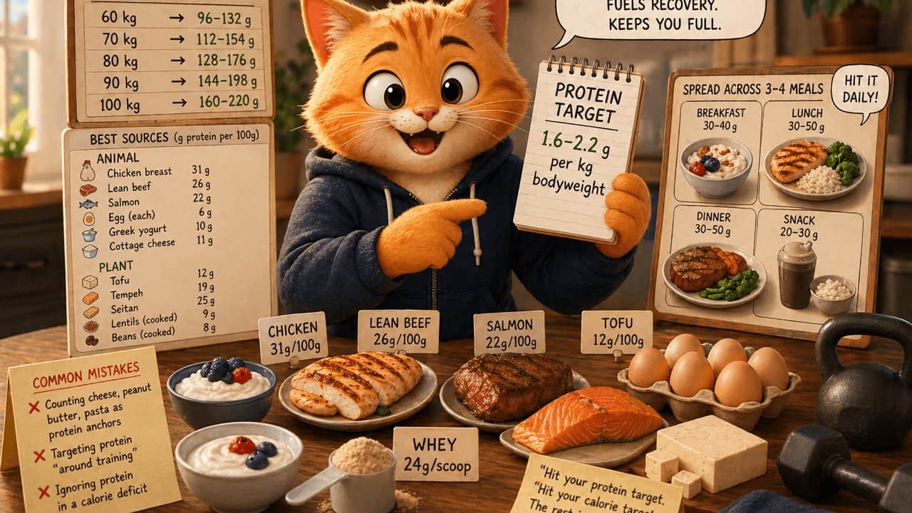 Protein per kg of bodyweight: how much you actually need