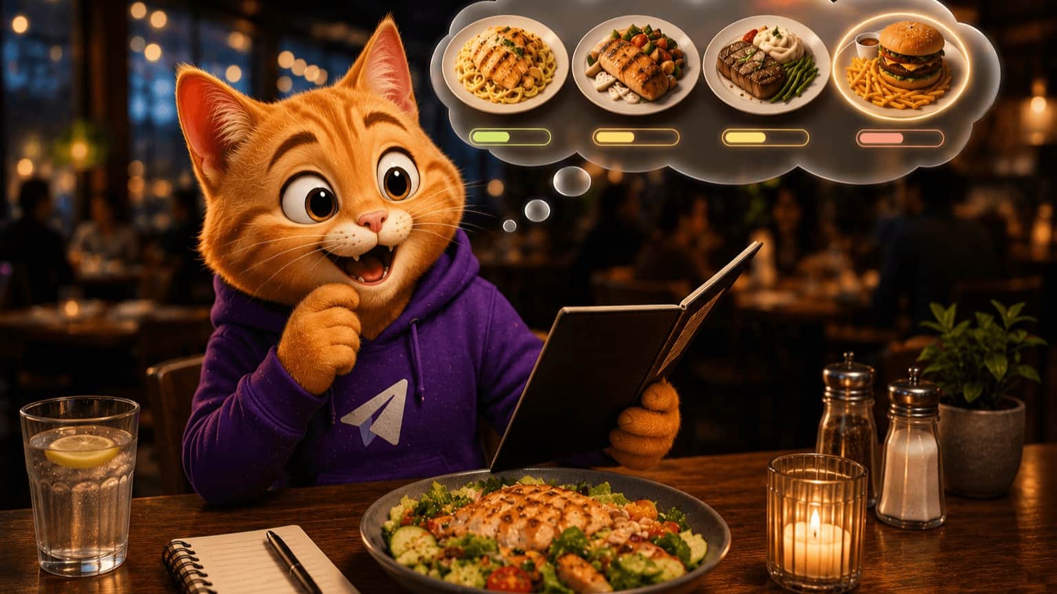 Calories at a restaurant: how to estimate when there's no label